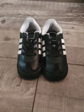 adidas Kids Black and White Classic Sneakers